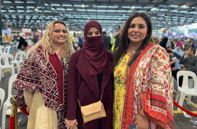 A group of women posing for a photo

Description automatically generated